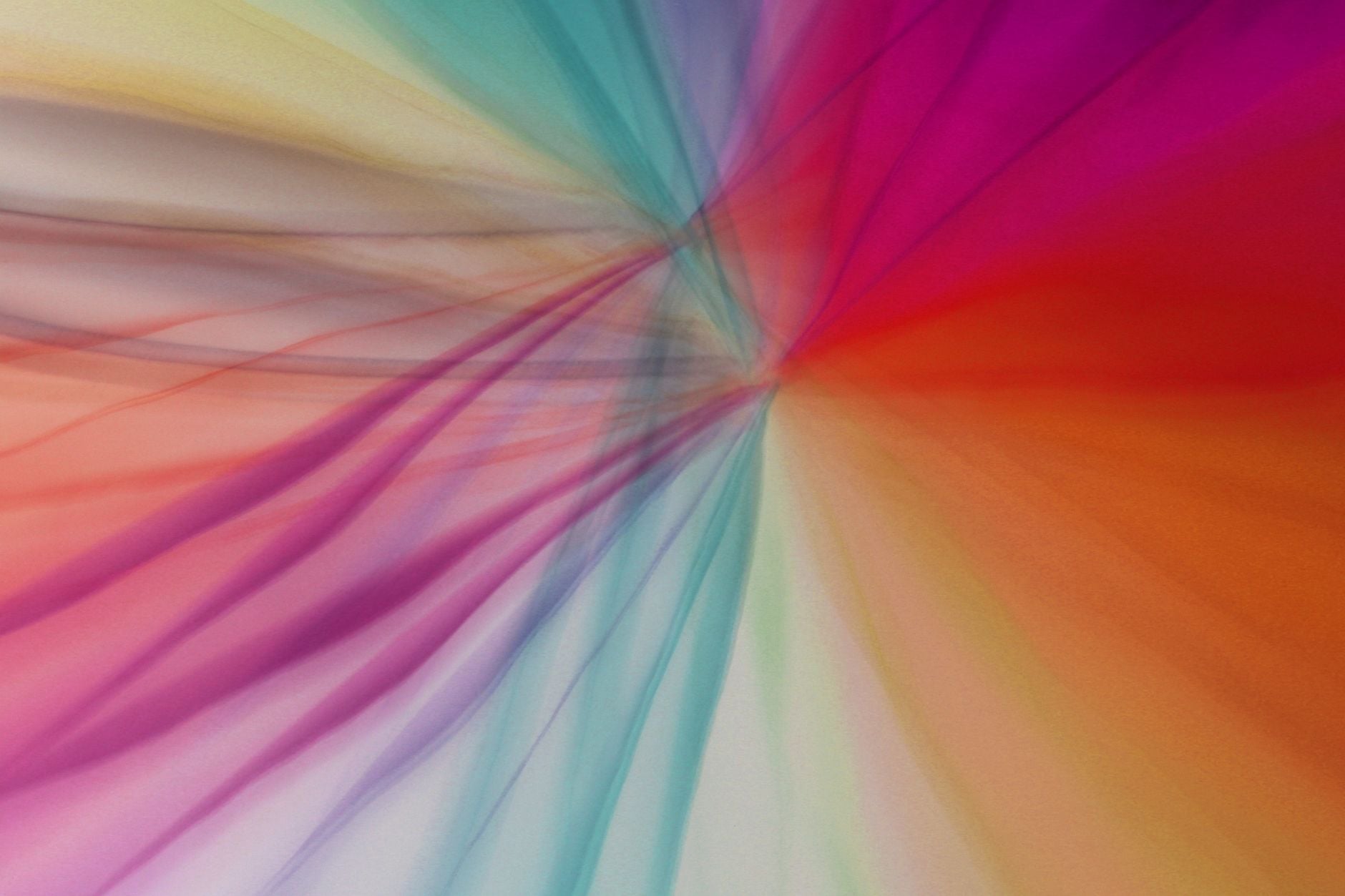 Blog 3 Dynamic abstract composition with vivid rainbow colors flowing in soft waves. Perfect for creative backgrounds.
